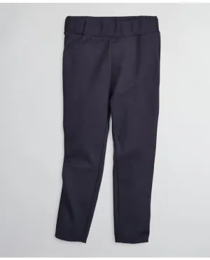 Brooks Brothers Mädchen Strick-Ponte-Leggings Hose Marineblau Brooks Brothers