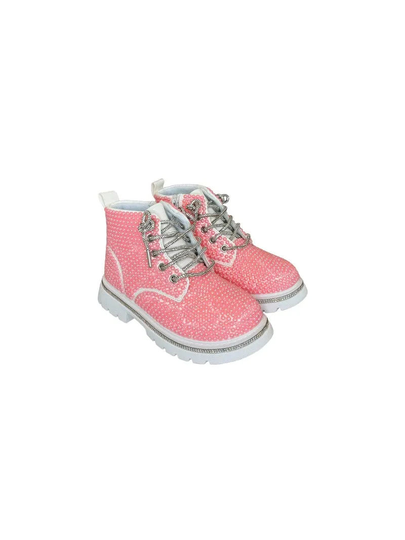 Bubble Gum Shimmer Stiefel von Lola   The Boys
