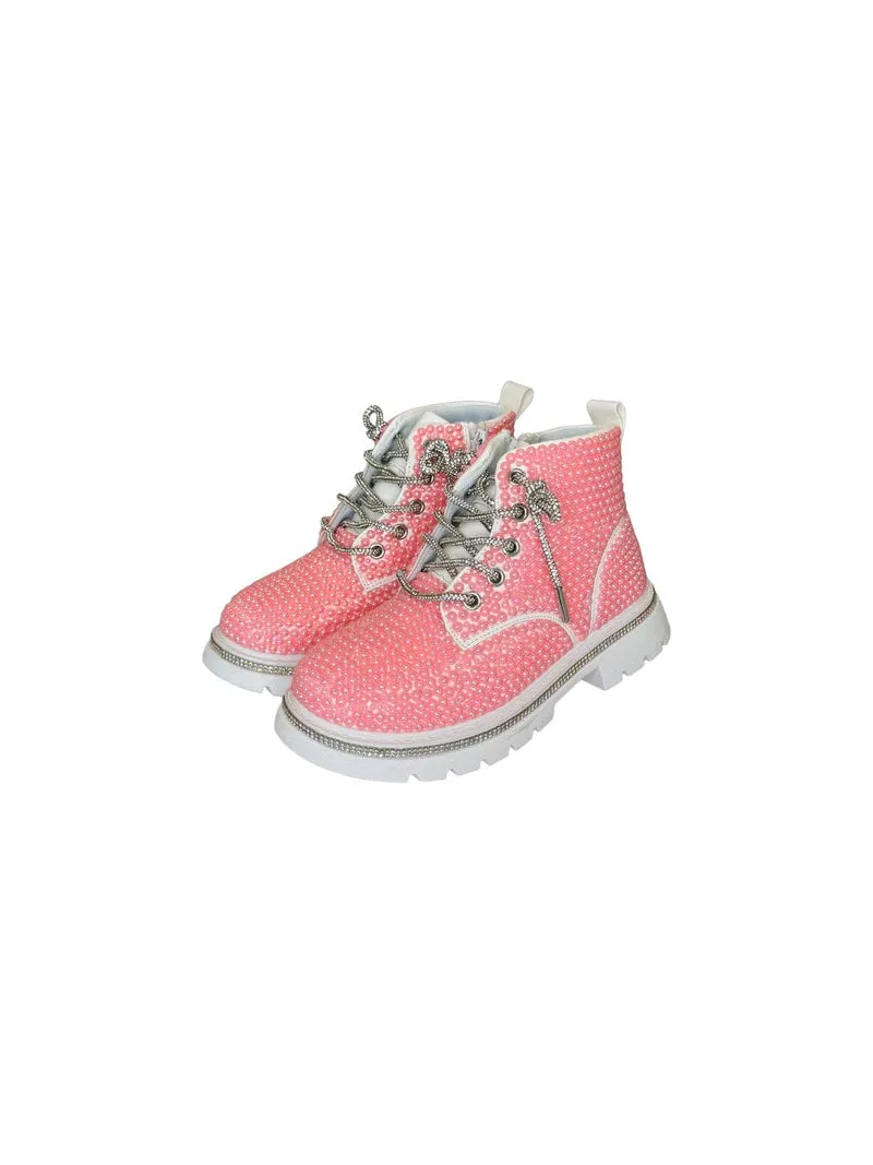 Bubble Gum Shimmer Stiefel von Lola   The Boys