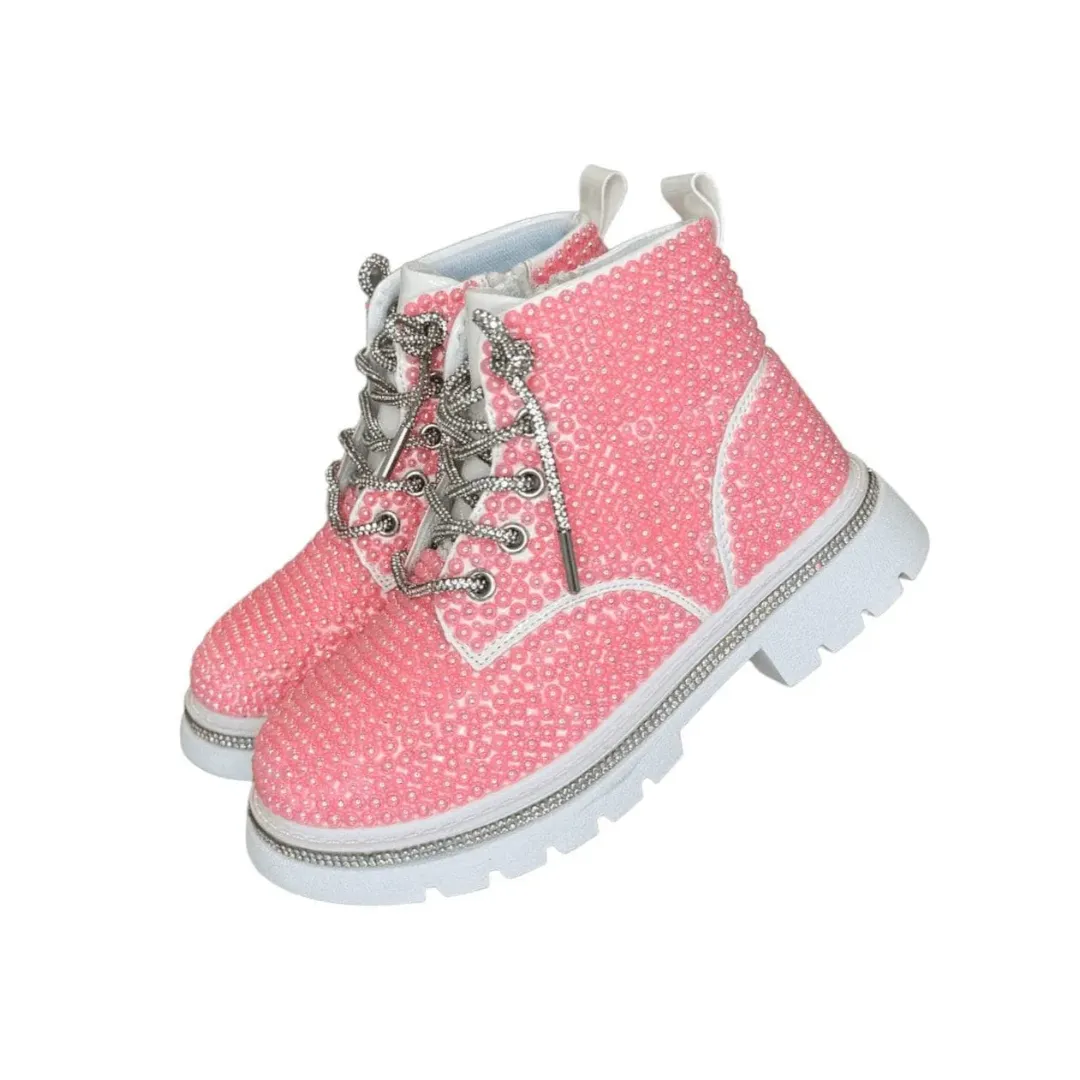 Bubble Gum Shimmer Stiefel von Lola   The Boys