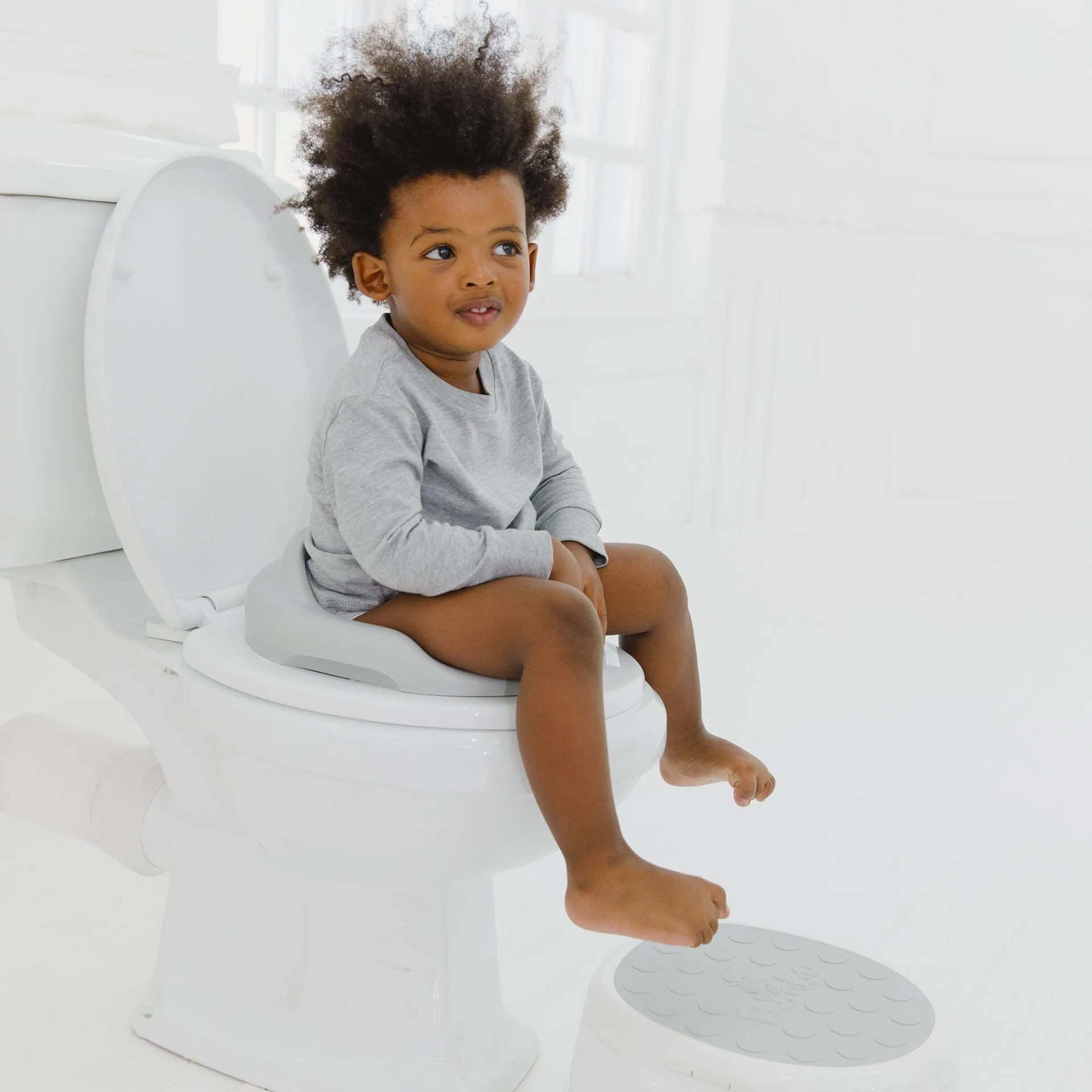 Bumbo Toilet Trainer - Cool Grau