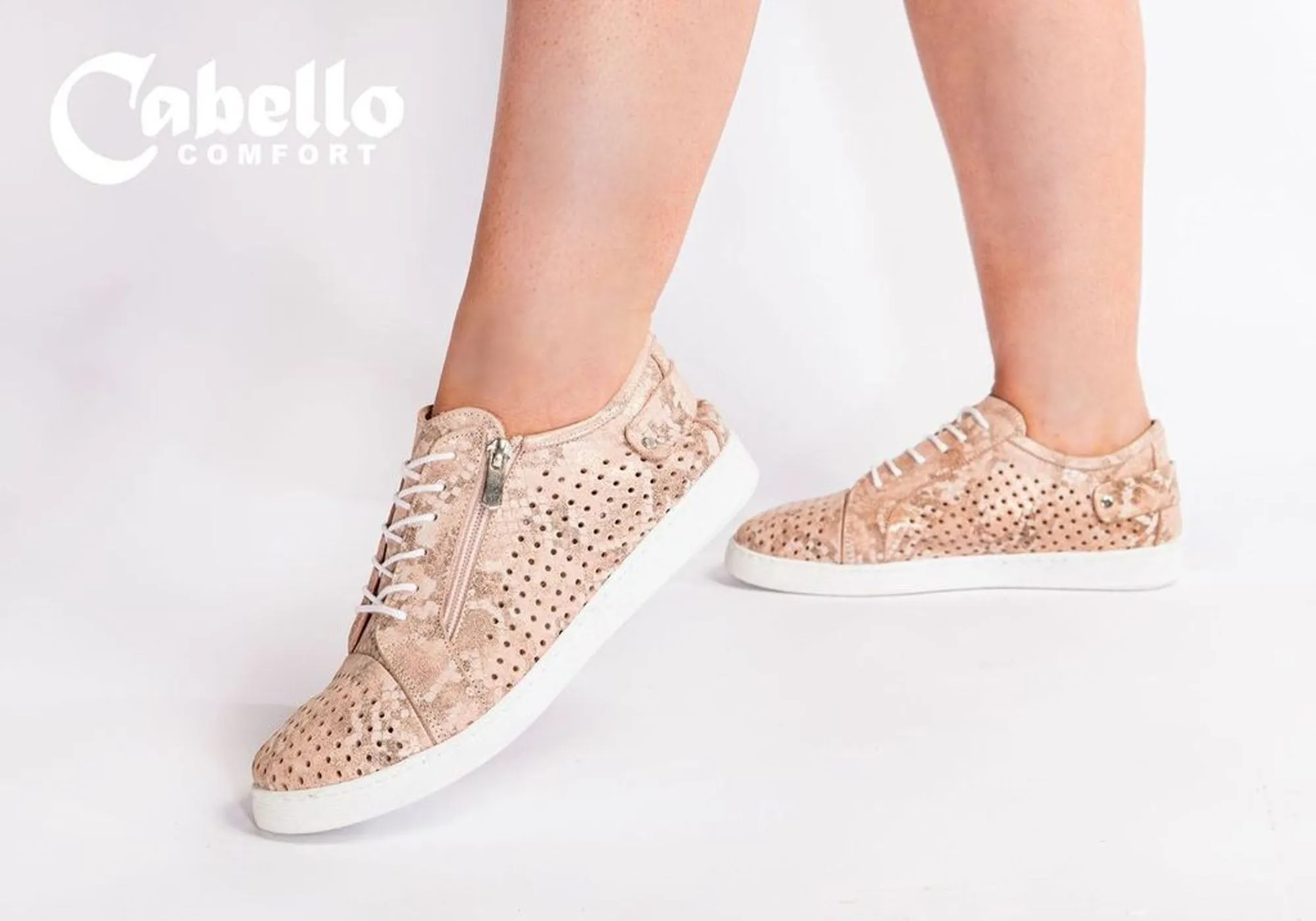 Cabello Comfort EG17P Damen Lederschuhe Europäisches Leder Freizeitschuhe Cabello Comfort Schuhe