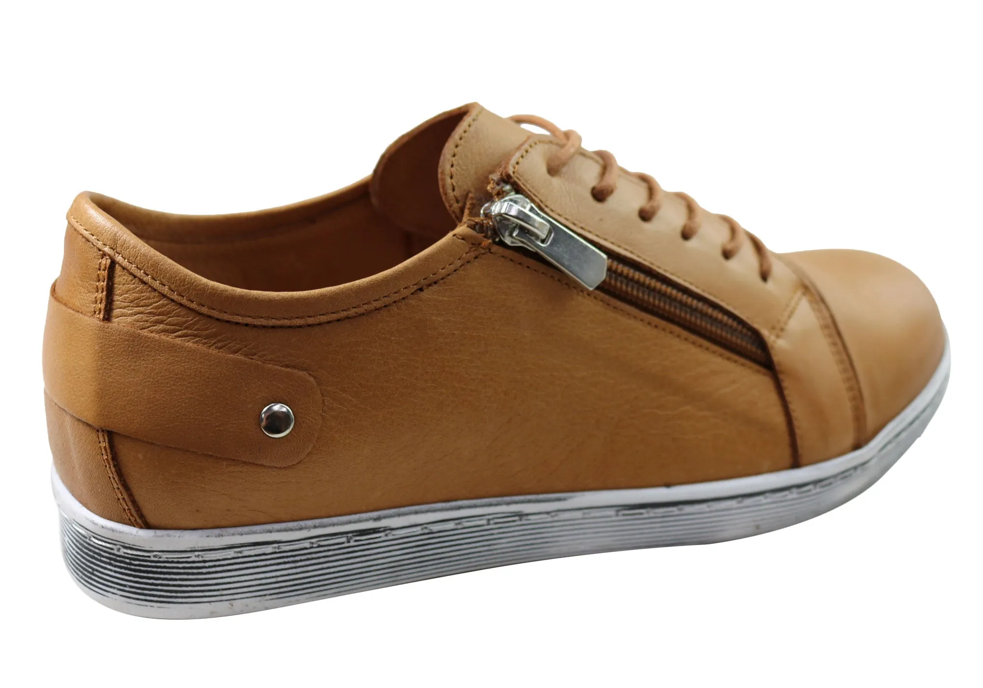 Cabello Comfort EG18 Damen Leder Europäisches Leder Freizeitschuhe Cabello Comfort Schuhe