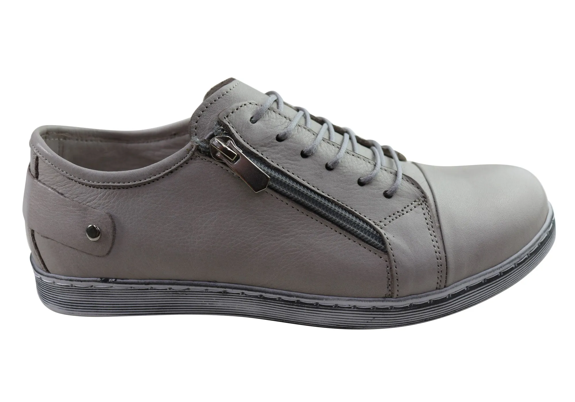 Cabello Comfort EG18 Damen Leder Europäisches Leder Freizeitschuhe Cabello Comfort Schuhe