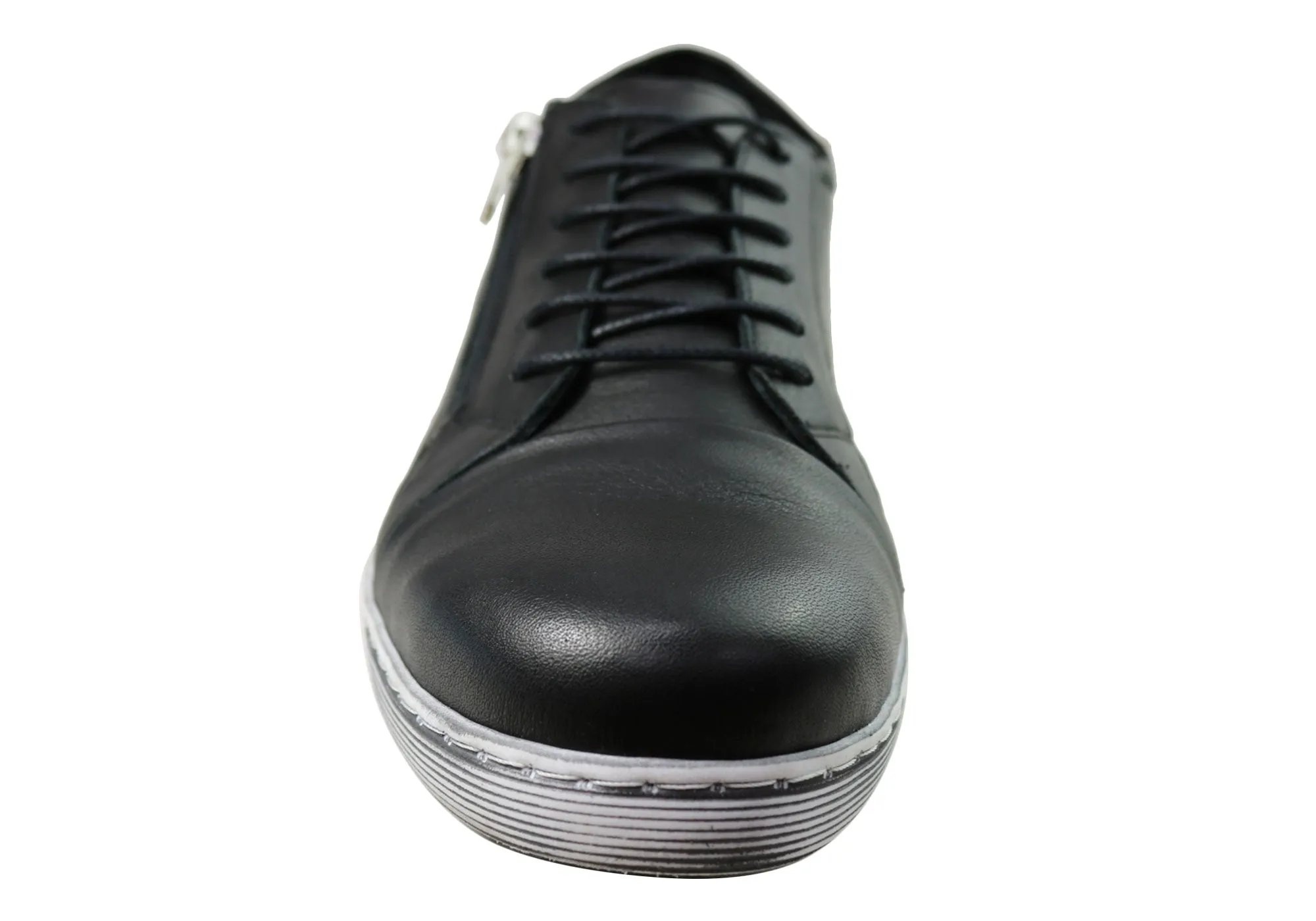 Cabello Comfort EG18 Damen Leder Europäisches Leder Freizeitschuhe Cabello Comfort Schuhe