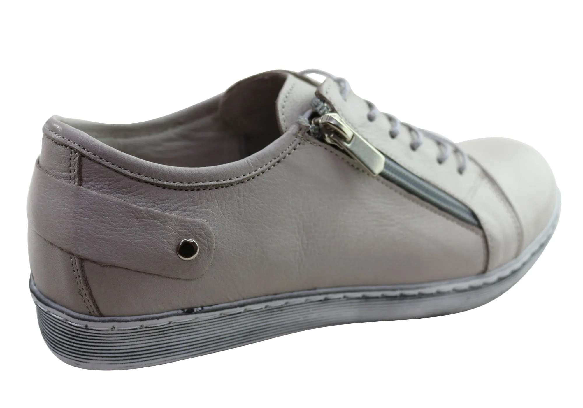 Cabello Comfort EG18 Damen Leder Europäisches Leder Freizeitschuhe Cabello Comfort Schuhe