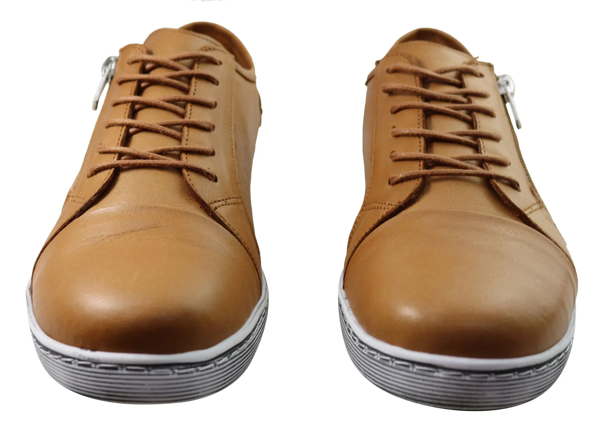 Cabello Comfort EG18 Damen Leder Europäisches Leder Freizeitschuhe Cabello Comfort Schuhe
