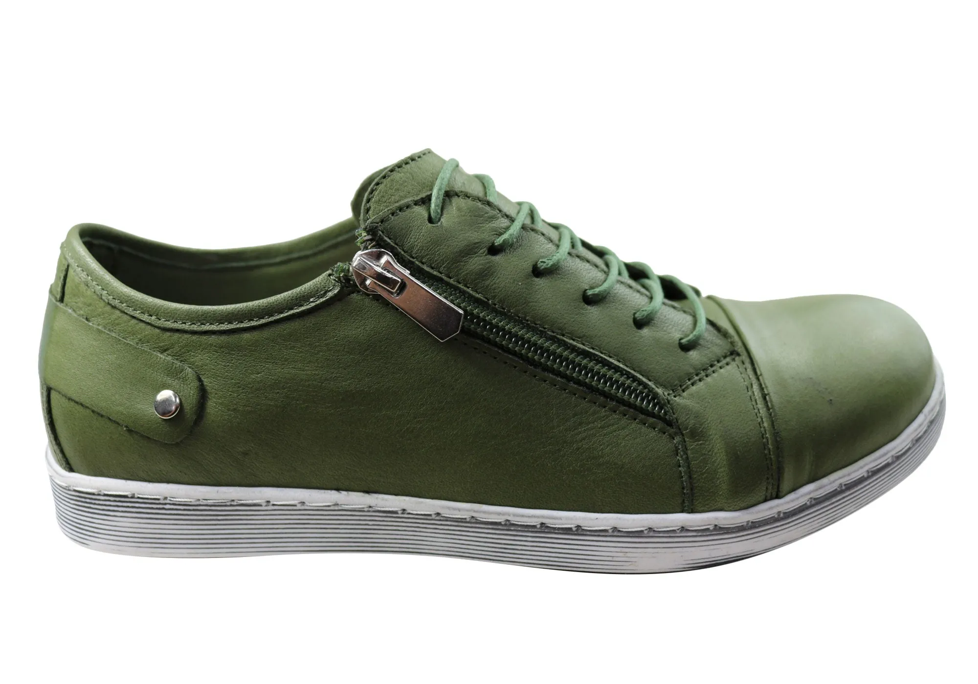 Cabello Comfort EG18 Damen Leder Europäisches Leder Freizeitschuhe Cabello Comfort Schuhe
