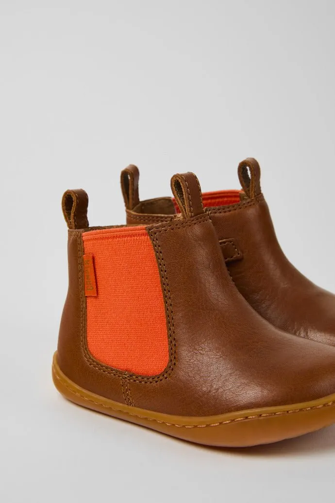 Camper: Peu Cami Stiefel - Sandra / Hellbraun