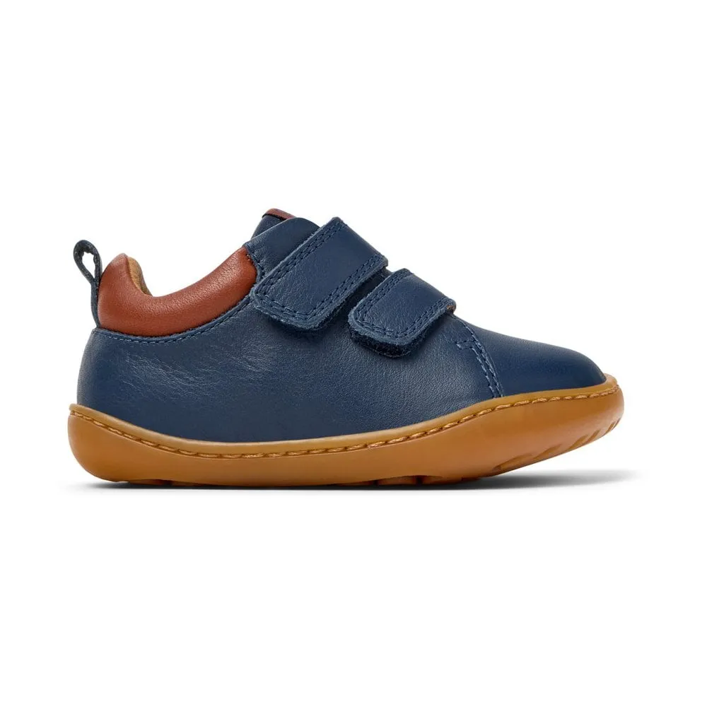 Camper: Peu Cami Klettverschluss - Blau / Braun
