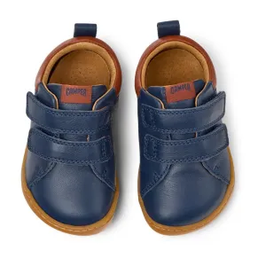 Camper: Peu Cami Klettverschluss - Blau / Braun