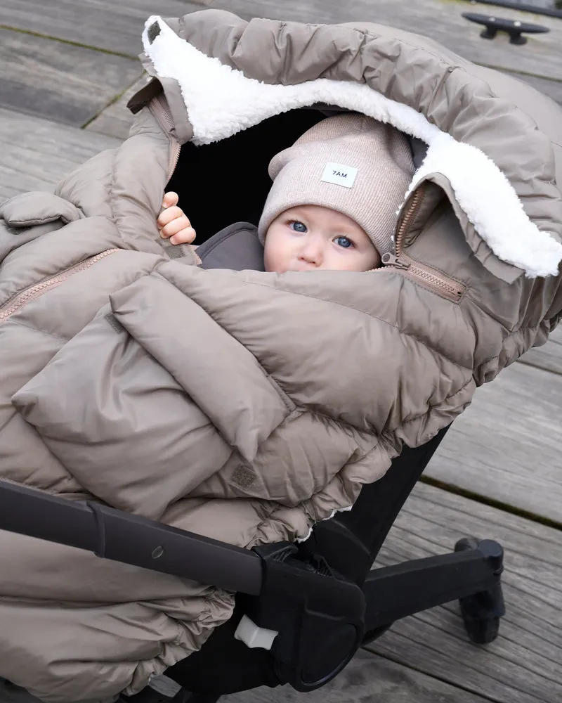 Autositz-Kokon - Kastanienbraun von 7AM Enfant