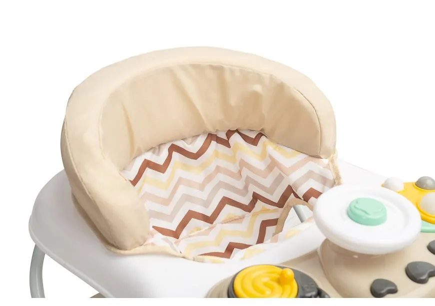 Caretero Toyz 2-in-1 Lauflernhilfe – Timon Beige: Erste Schritte mit Sicherheit und Spaß