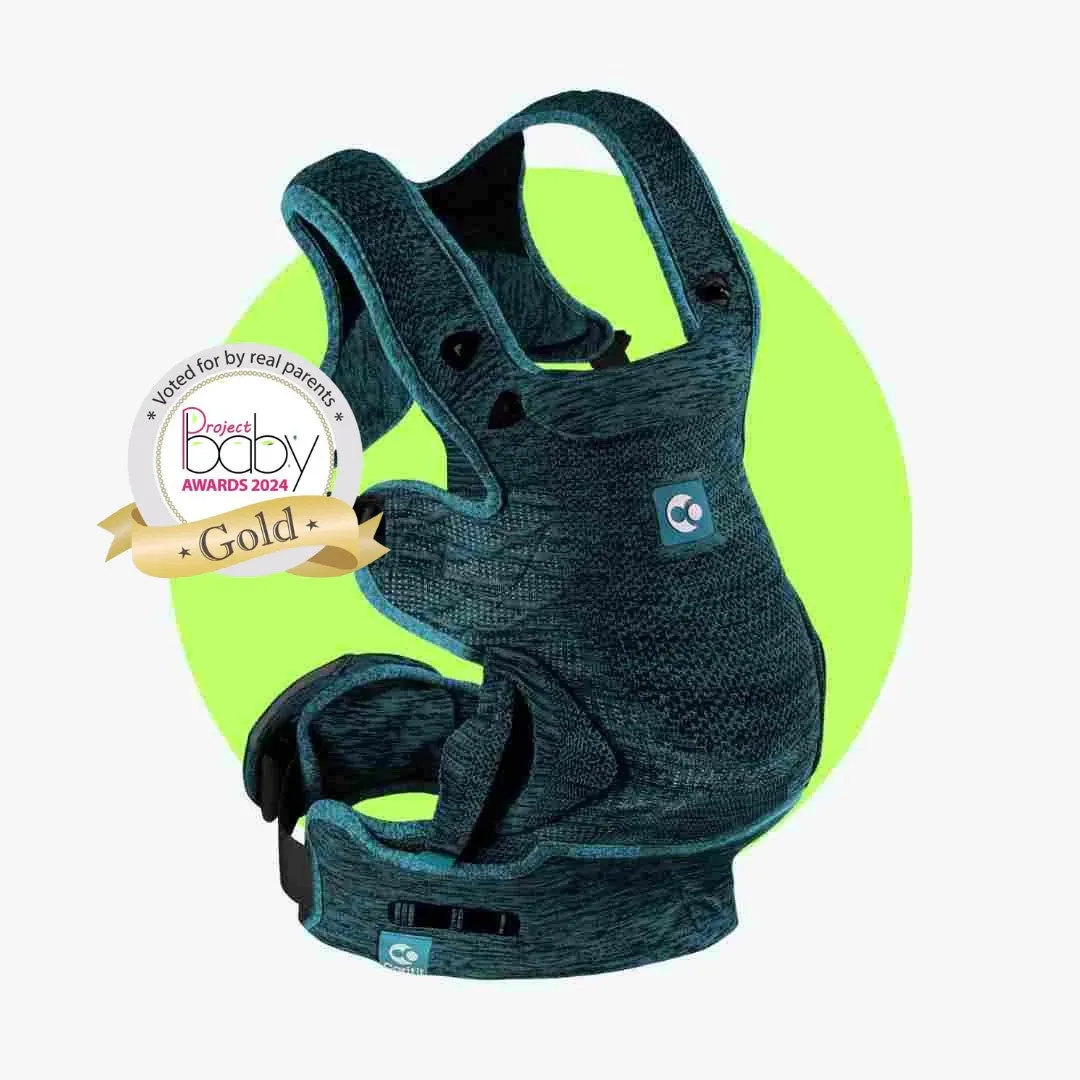 Carifit  Multifunktions-Baby-/Kleinkind-Trage - Grün Marl