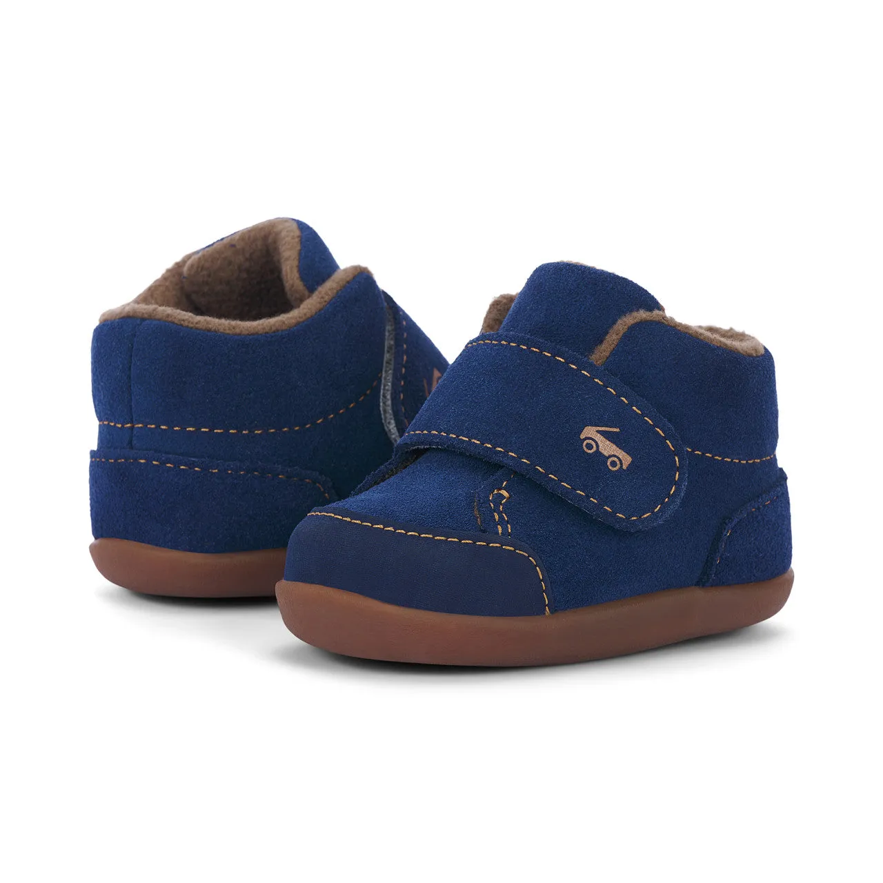 Casey First Walker Schuh - Marineblau Wildleder von See Kai Run