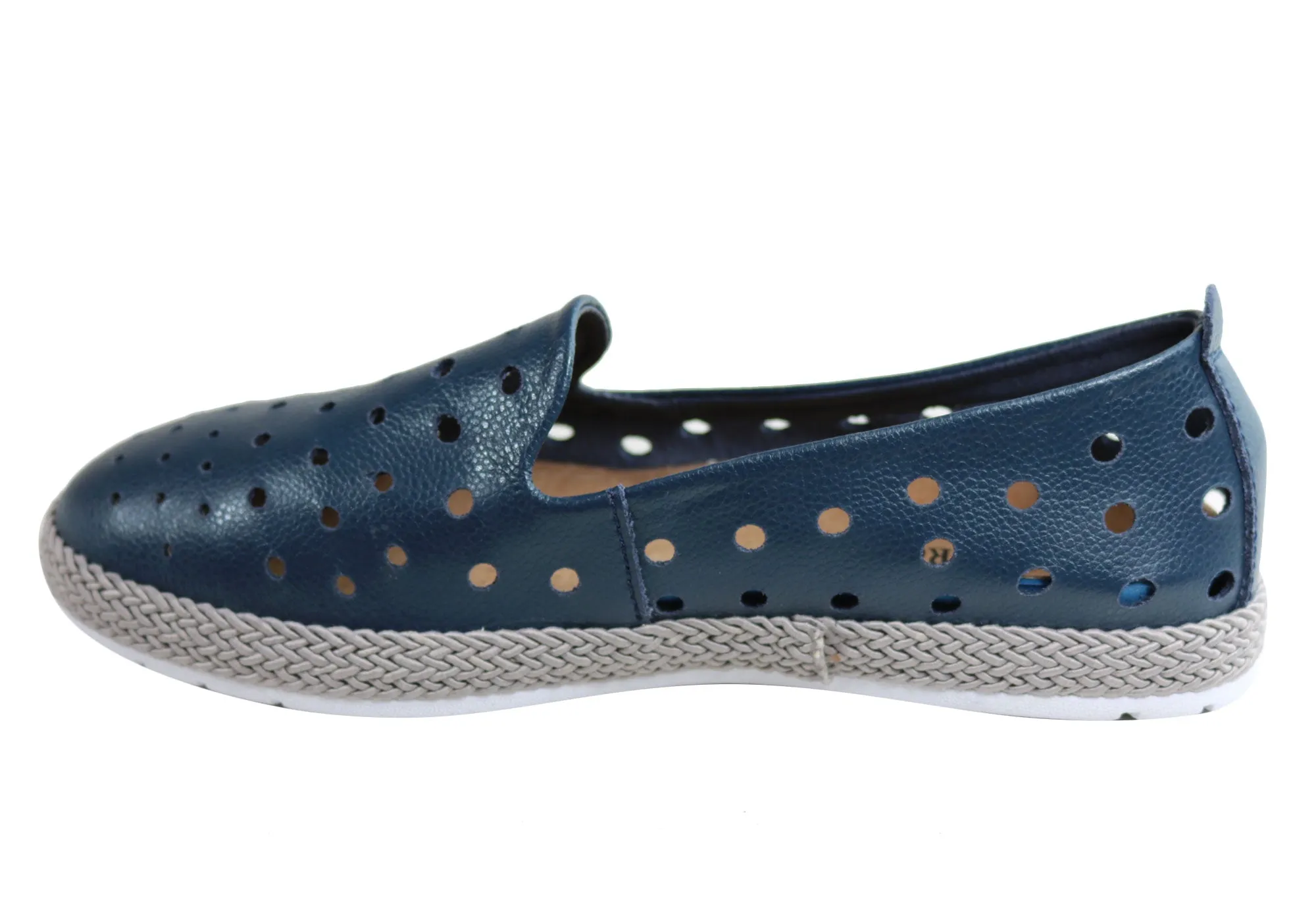 CC Resorts Reece Damen Bequeme Leder Casual Flats CC Resorts Schuhe