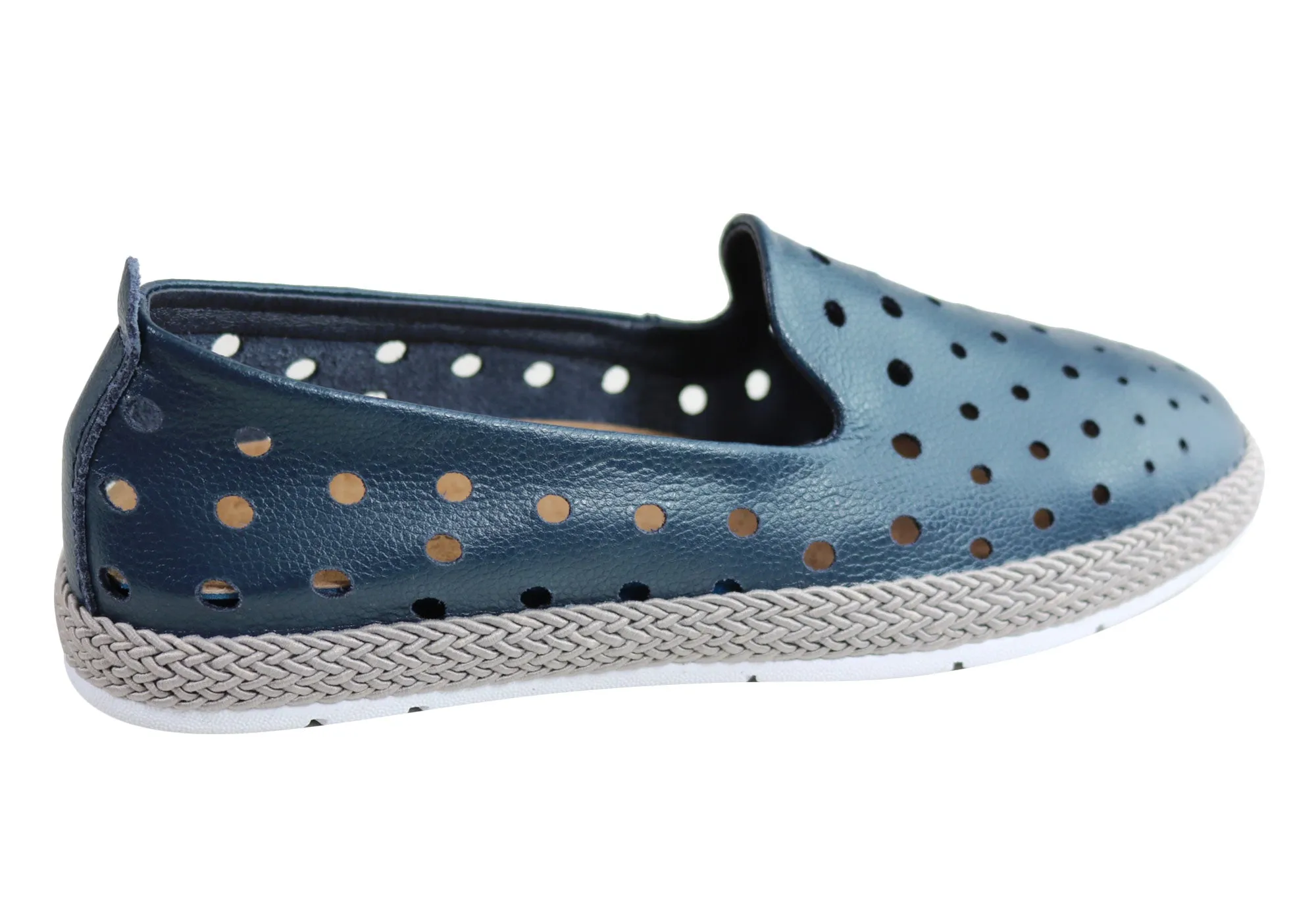 CC Resorts Reece Damen Bequeme Leder Casual Flats CC Resorts Schuhe