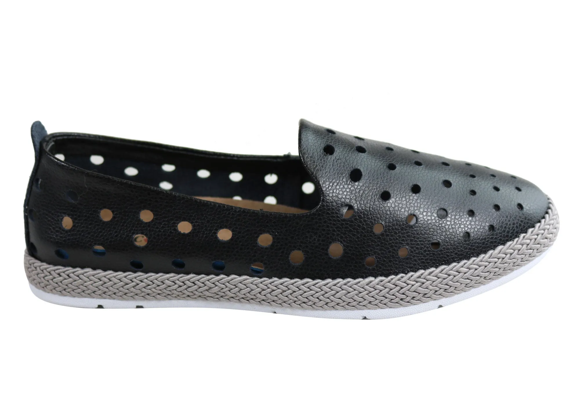 CC Resorts Reece Damen Bequeme Leder Casual Flats CC Resorts Schuhe