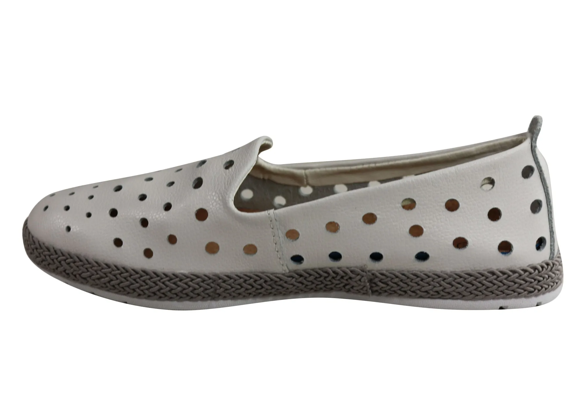 CC Resorts Reece Damen Bequeme Leder Casual Flats CC Resorts Schuhe