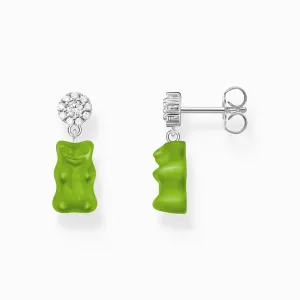 Reizende HARIBO Green Goldbären Ohrringe H2330-052-6 Thomas Sabo Ohrringe