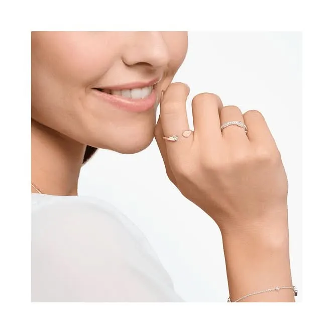 Charmant rosévergoldeter V-förmiger Ring TR2393-415-40 Thomas Sabo Ringe