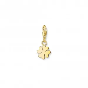 Charmista Vergoldetes Kleeblatt-Anhänger 1991-413-39 Thomas Sabo Sammelbare Charms