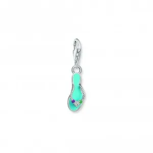 Charmista Mehrfarbiges Emaille Flip-Flop Anhänger 2025-914-7 Thomas Sabo Sammelbare Charms