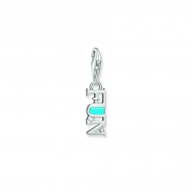 Charmista Türkis Kaltemaille Spaß Charm Anhänger 2009-041-17 Thomas Sabo Sammelbare Charms