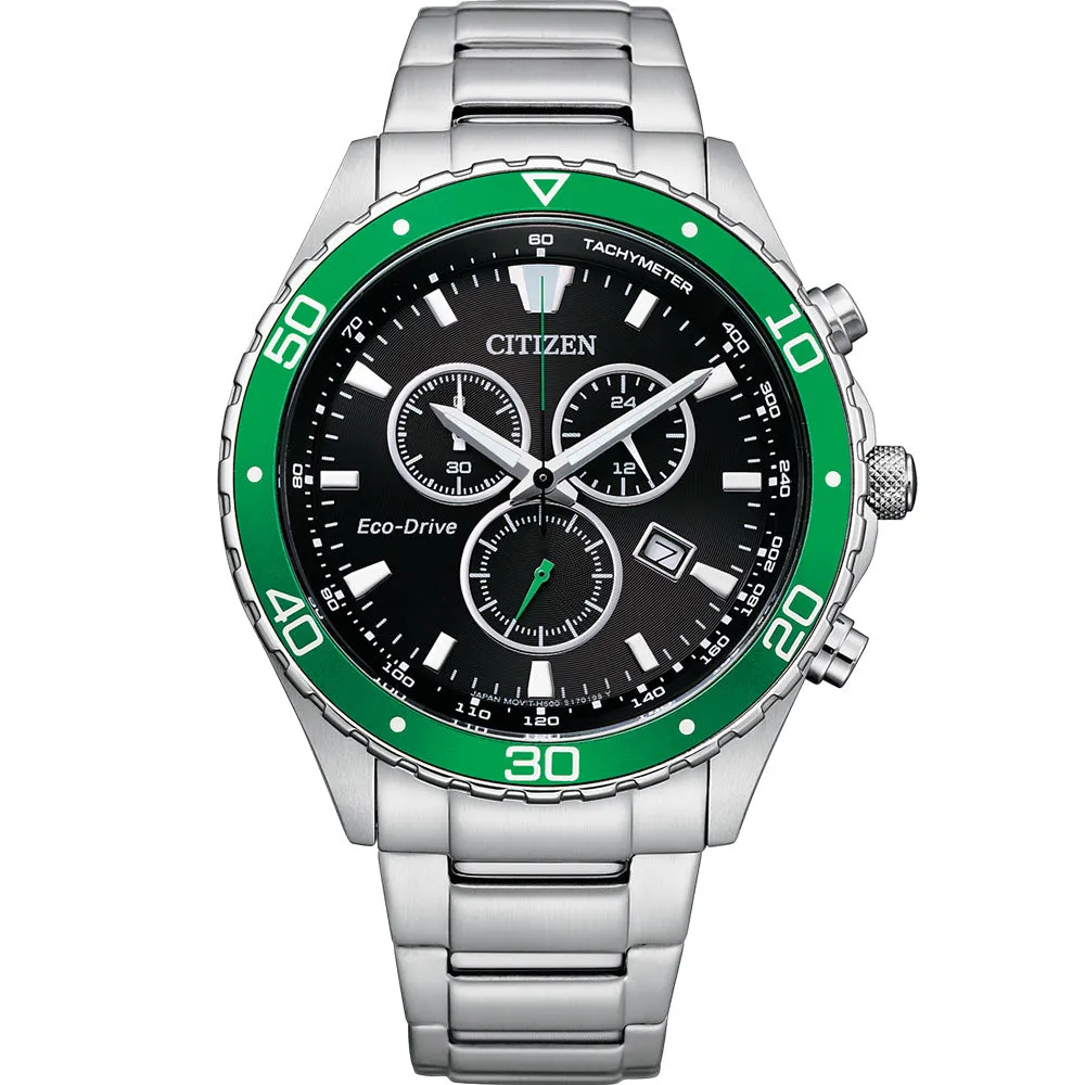 Citizen Herrenuhren Citizen Eco-Drive AT2386-55E Chronograph