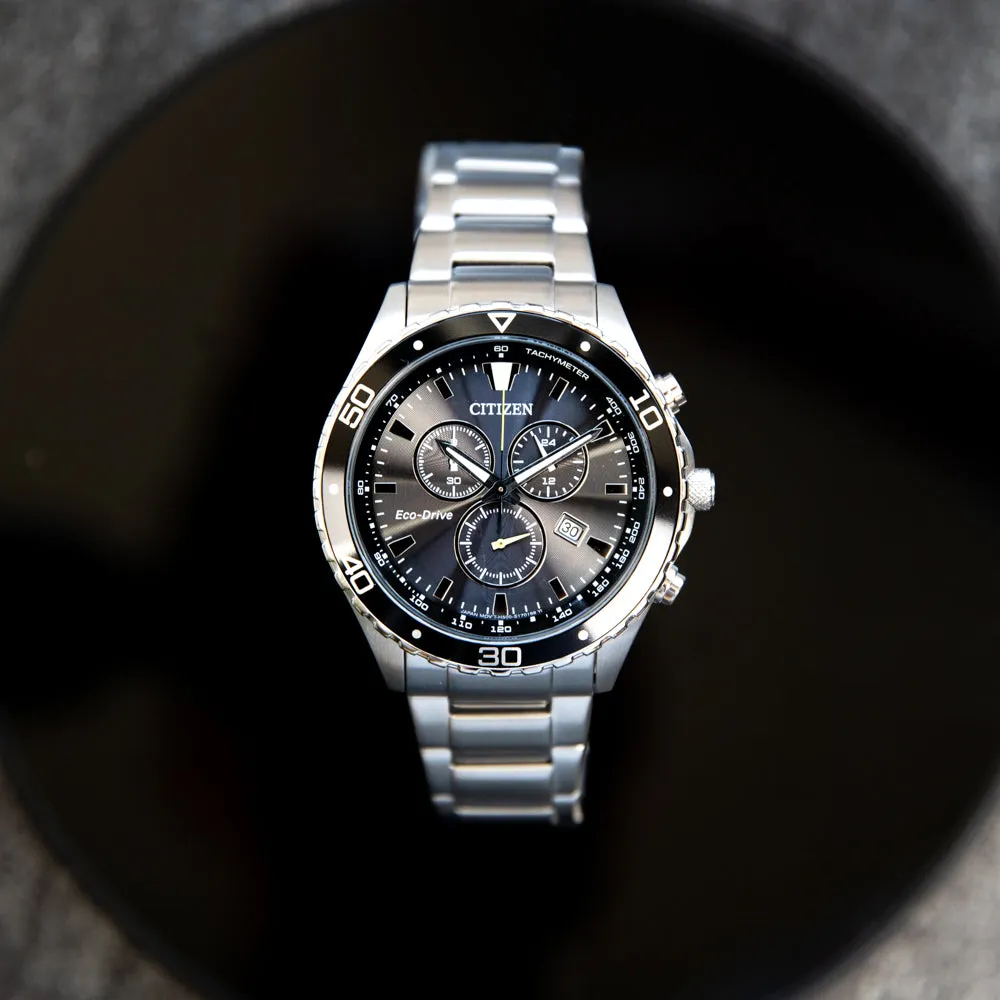 Citizen Herrenuhren Citizen Eco-Drive AT2387-52E Chronograph