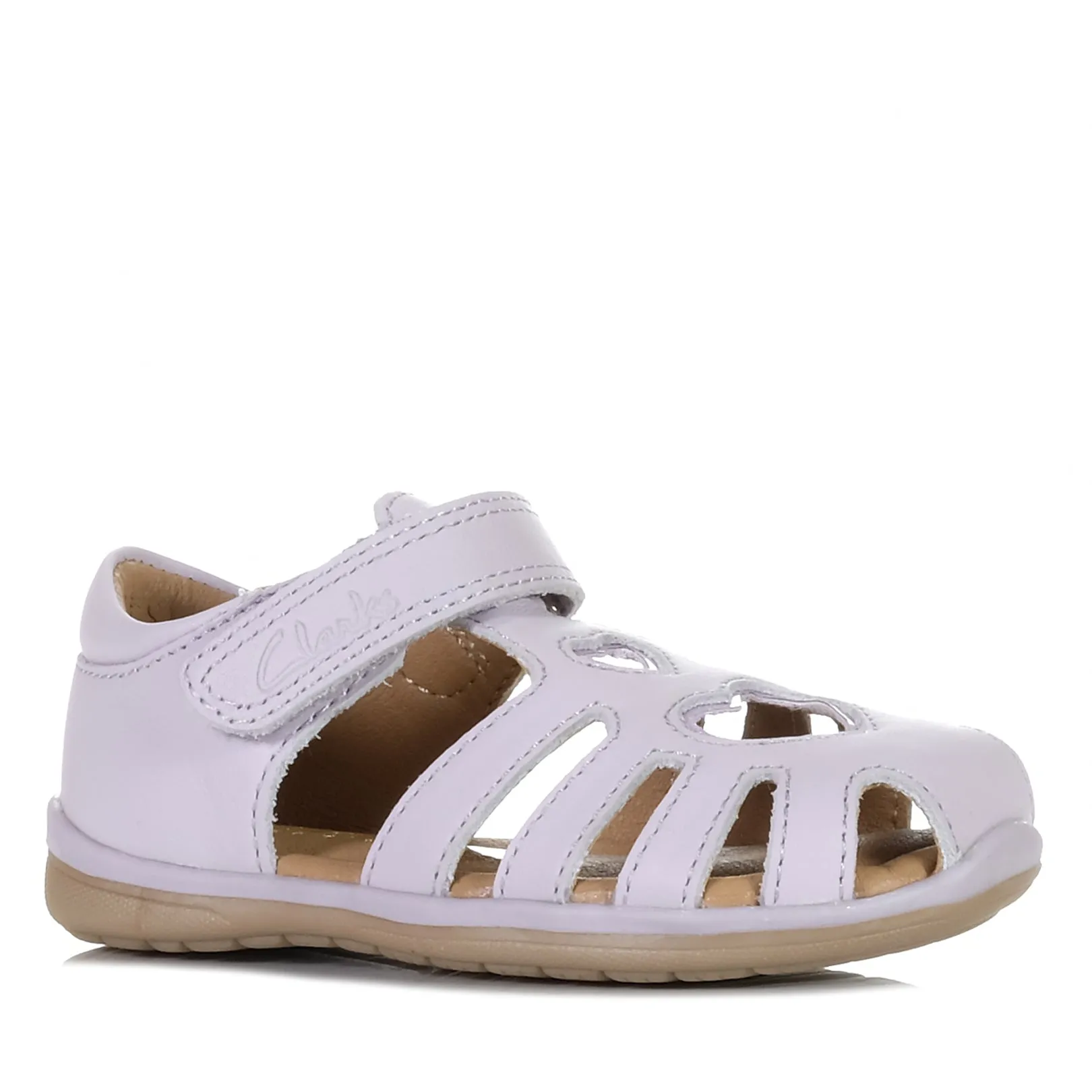 Clarks Melody Fliederfarbene Schuhe_Clarks