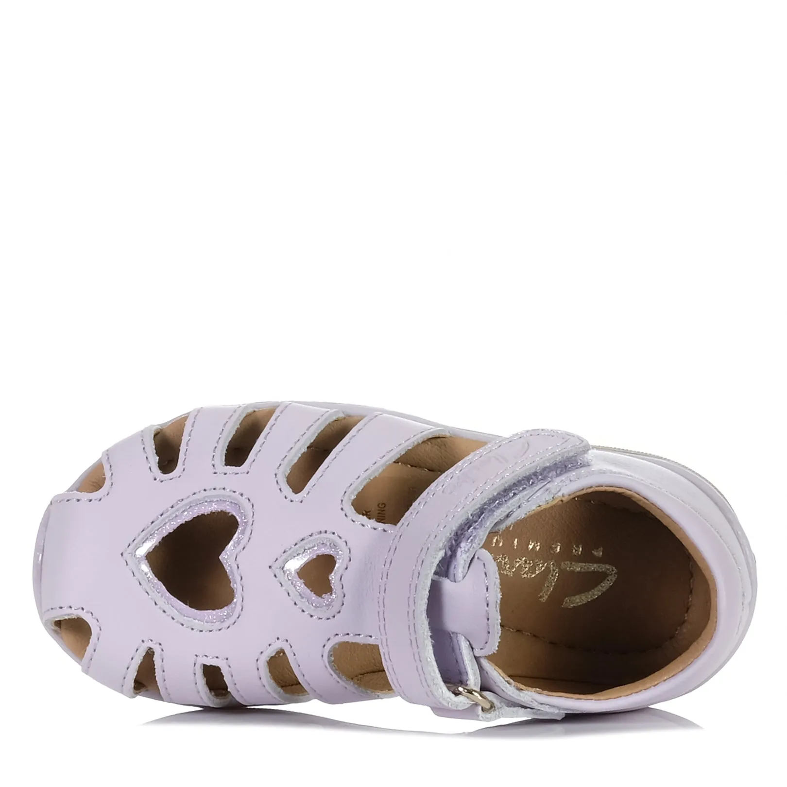 Clarks Melody Fliederfarbene Schuhe_Clarks