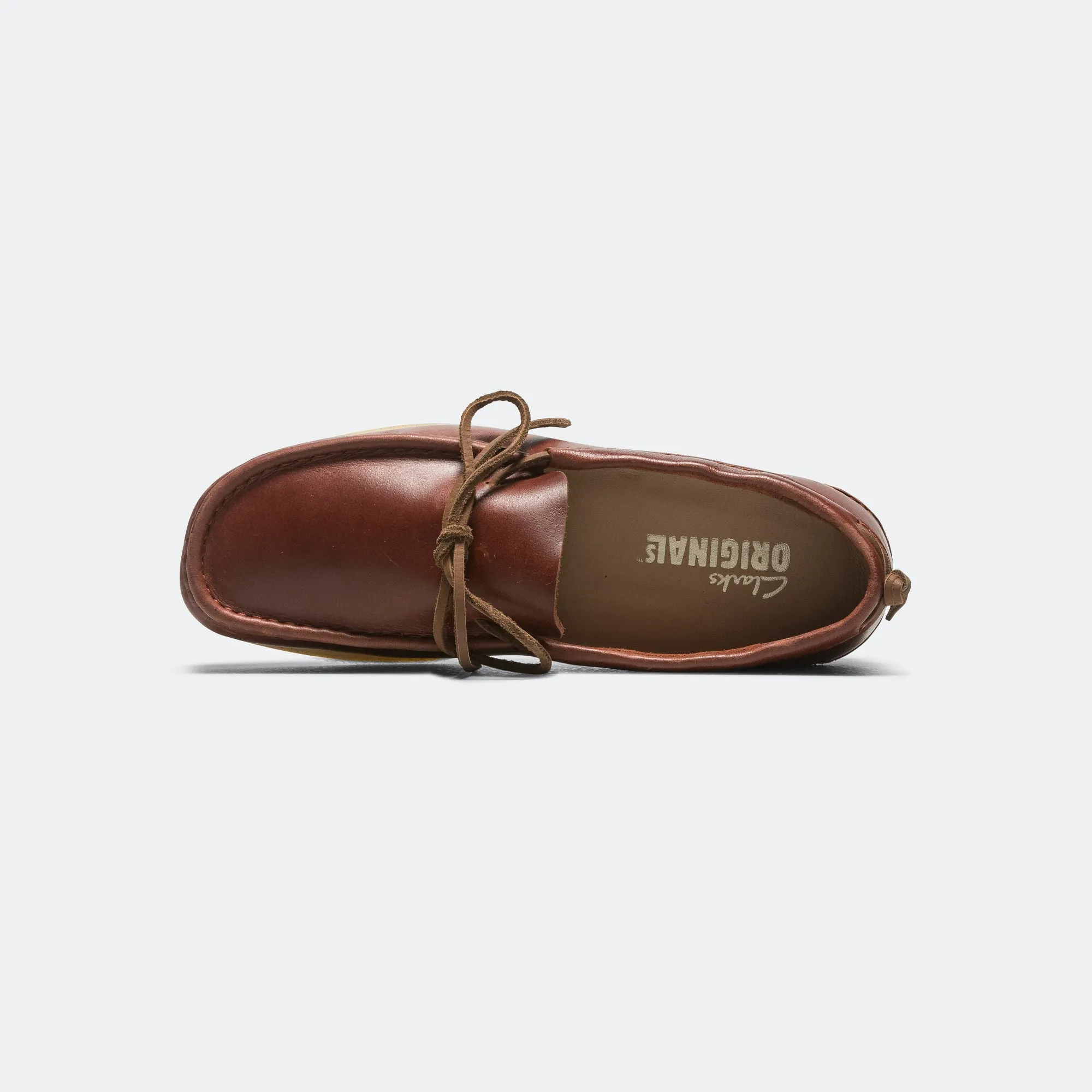 Clarks Shoes Godney Mocc - Britisches braunes Leder