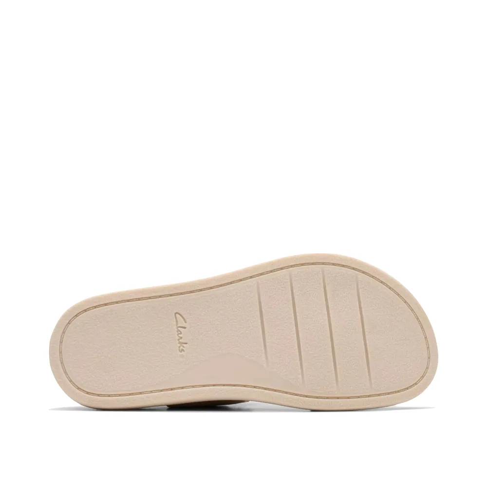 Clarks Damen Arwell Glide Sandale in metallischer Kombination