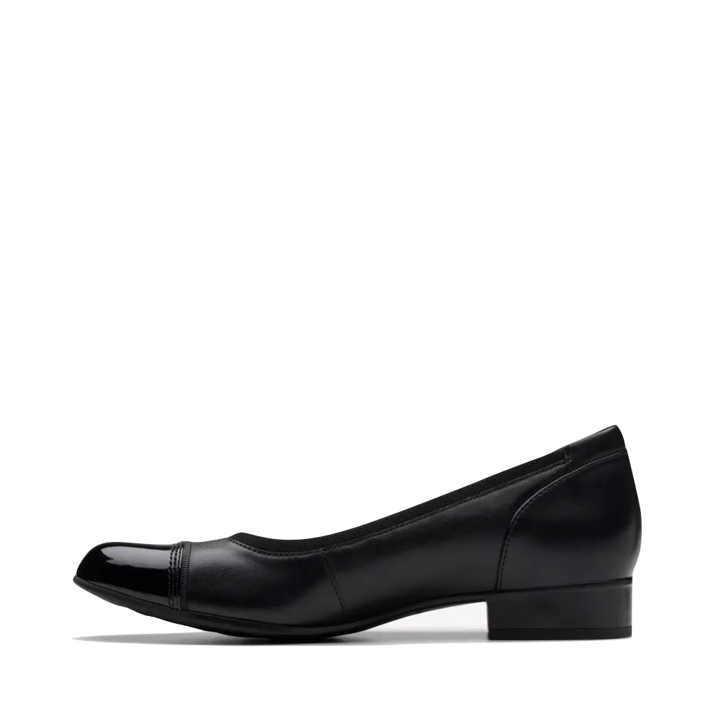 Clarks Damen Krystine May Leder Pumps in Schwarz