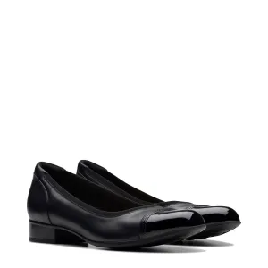 Clarks Damen Krystine May Leder Pumps in Schwarz