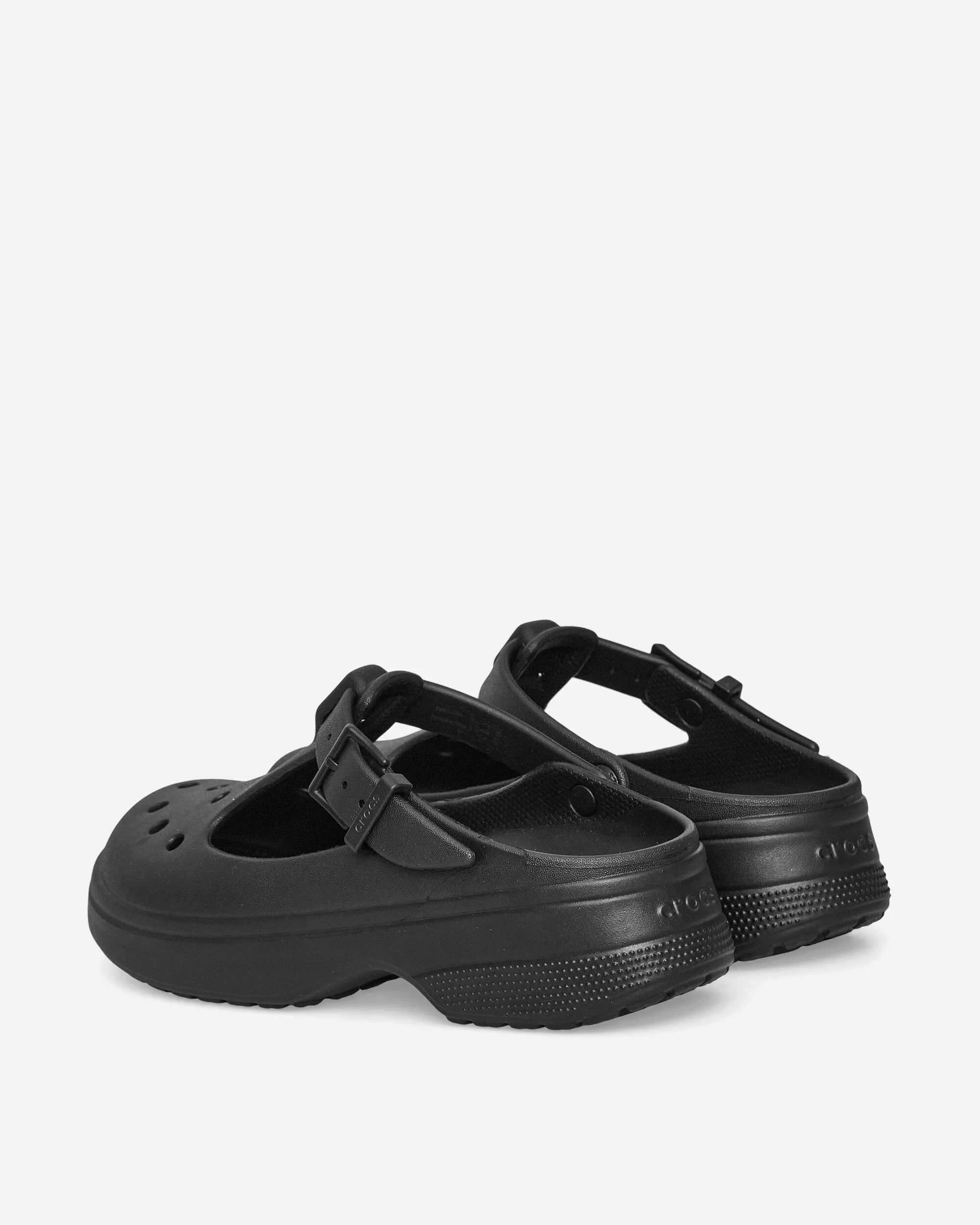 Klassische Mary Jane Clogs Schwarz
