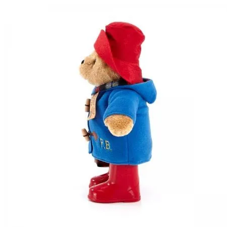 Klassischer Paddington Bär mit Stiefeln & Koffer
