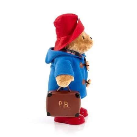 Klassischer Paddington Bär mit Stiefeln & Koffer