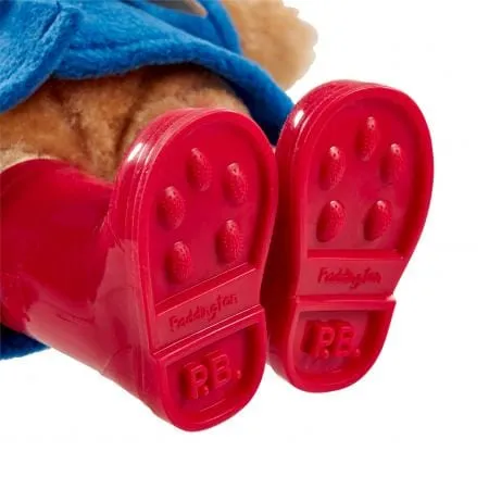Klassischer Paddington Bär mit Stiefeln & Koffer