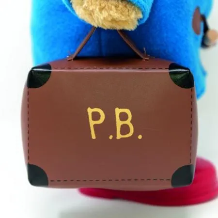 Klassischer Paddington Bär mit Stiefeln & Koffer