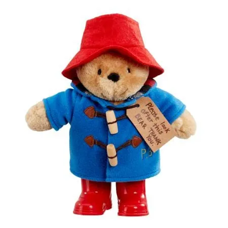 Klassischer Paddington Bär mit Stiefeln