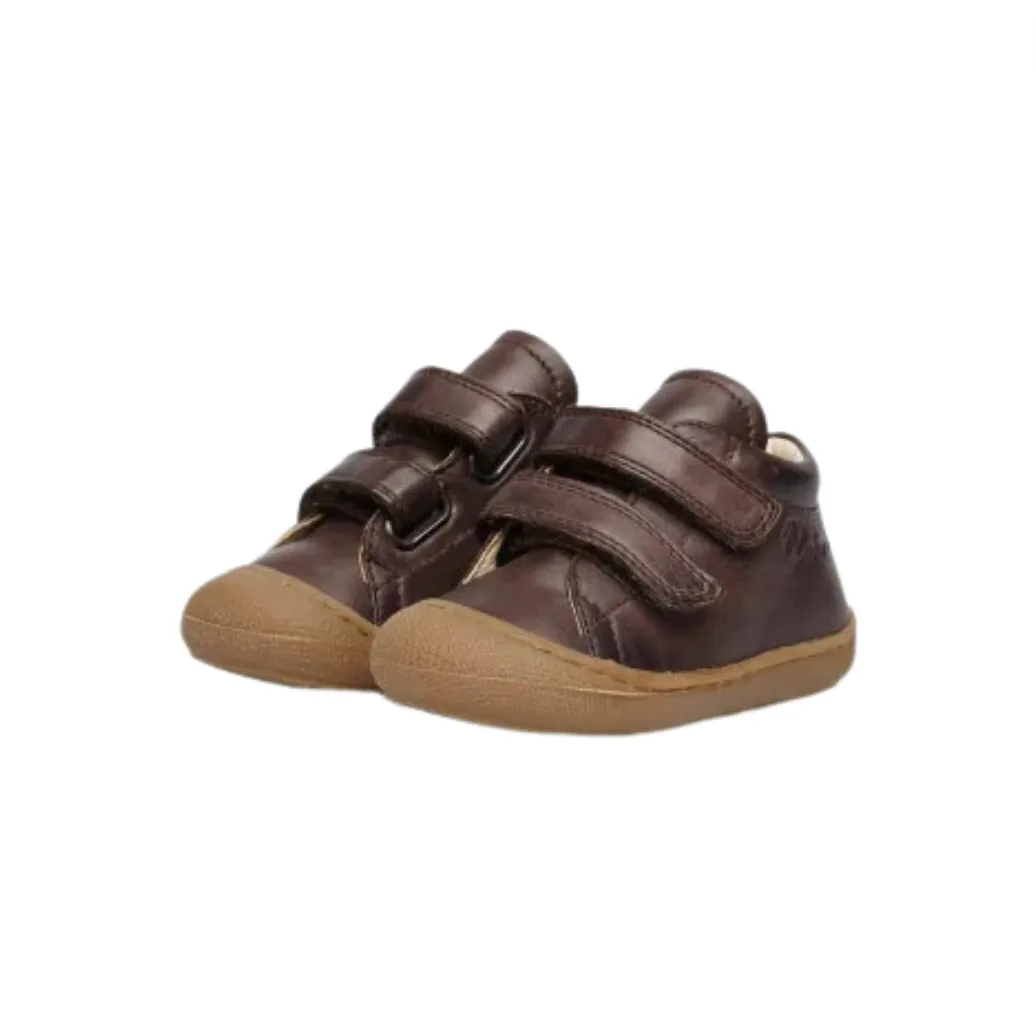 Cocoon VL Napa Leder Erstschuhe - Dunkelbraun von Naturino