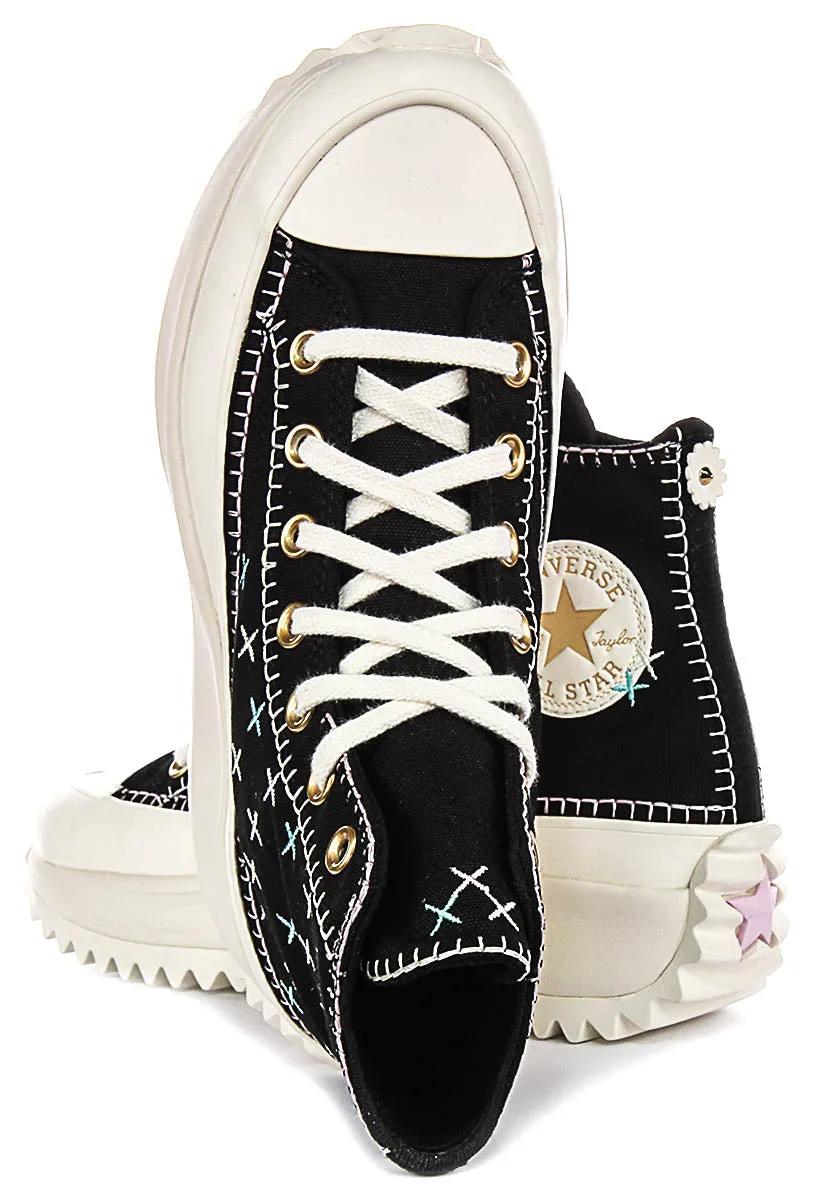 Converse A08733C Runstar Hike Schuhe in Schwarz Gold