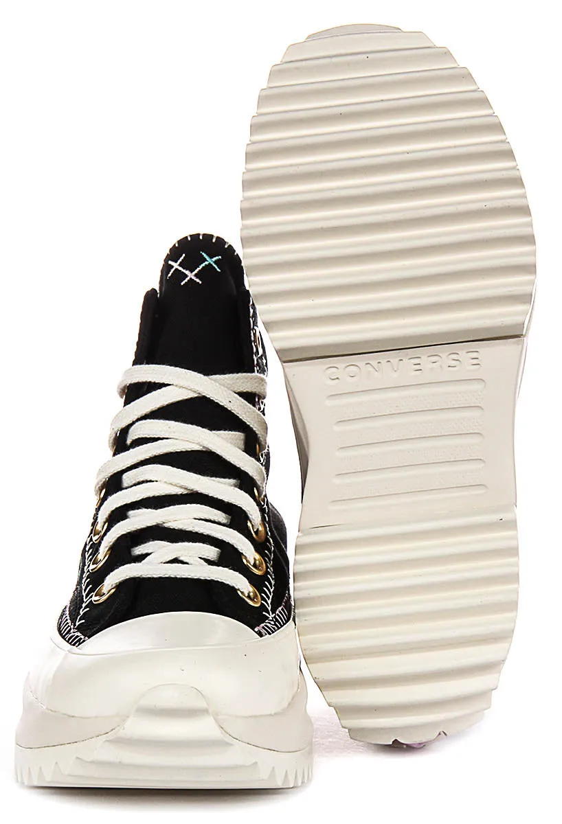 Converse A08733C Runstar Hike Schuhe in Schwarz Gold