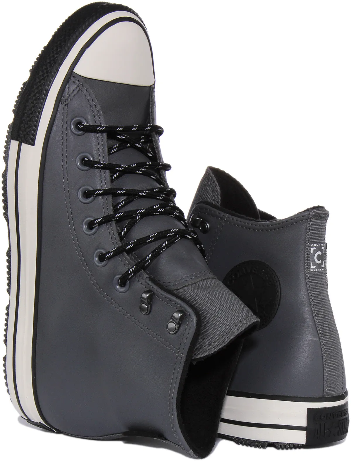 Converse All Star A02406C wasserdichte Schuhe in Grau Weiß Converse