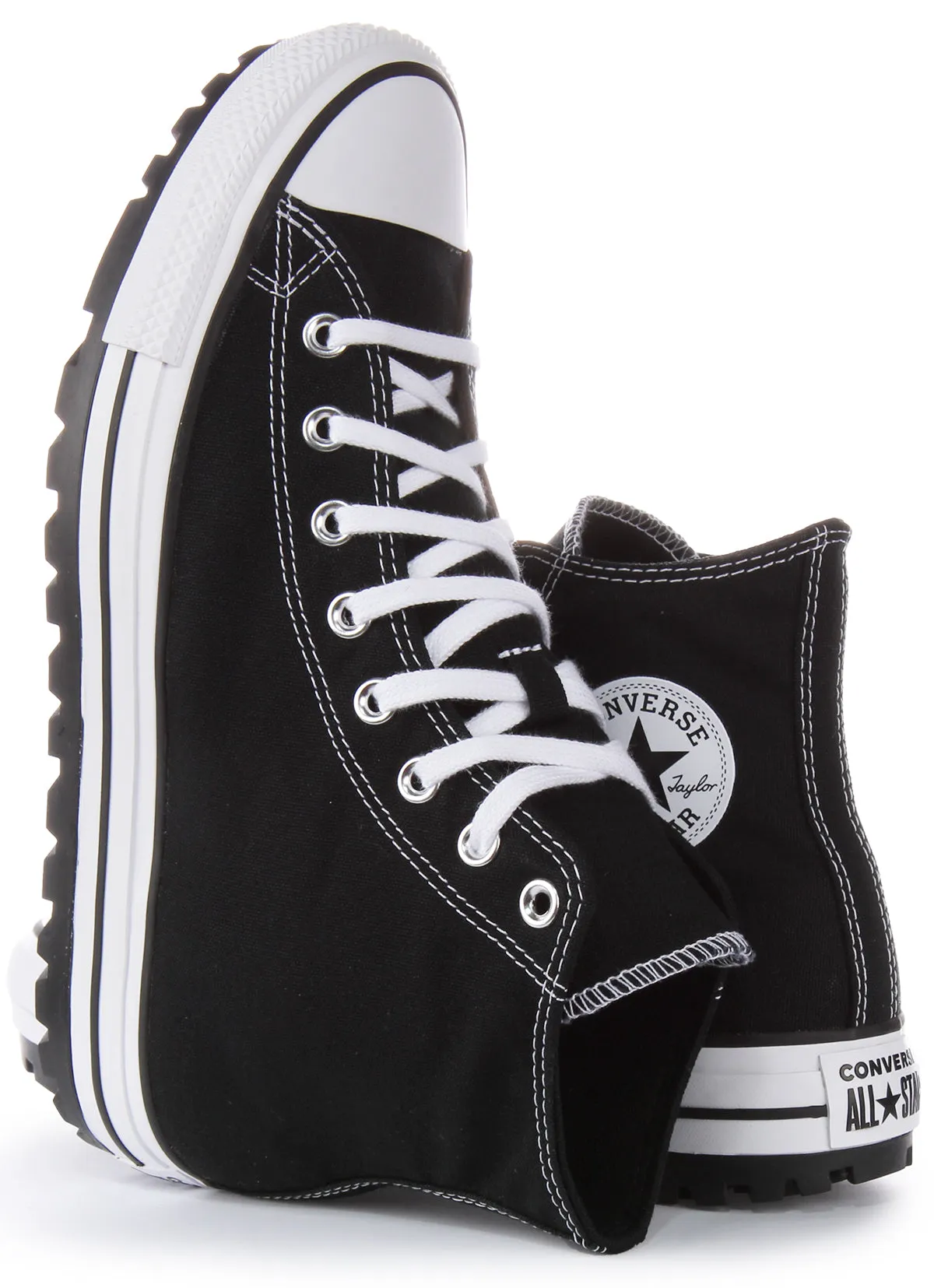 Converse All Star City Trek A06776C Schuhe in Schwarz Weiß Converse