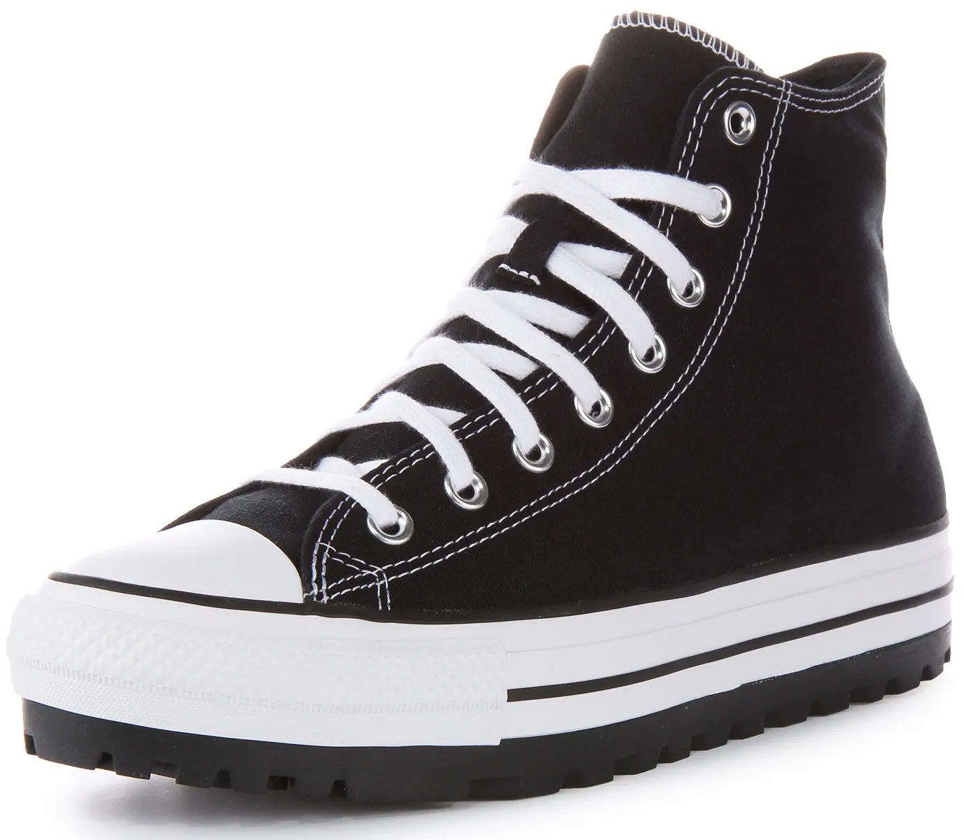Converse All Star City Trek A06776C Schuhe in Schwarz Weiß Converse
