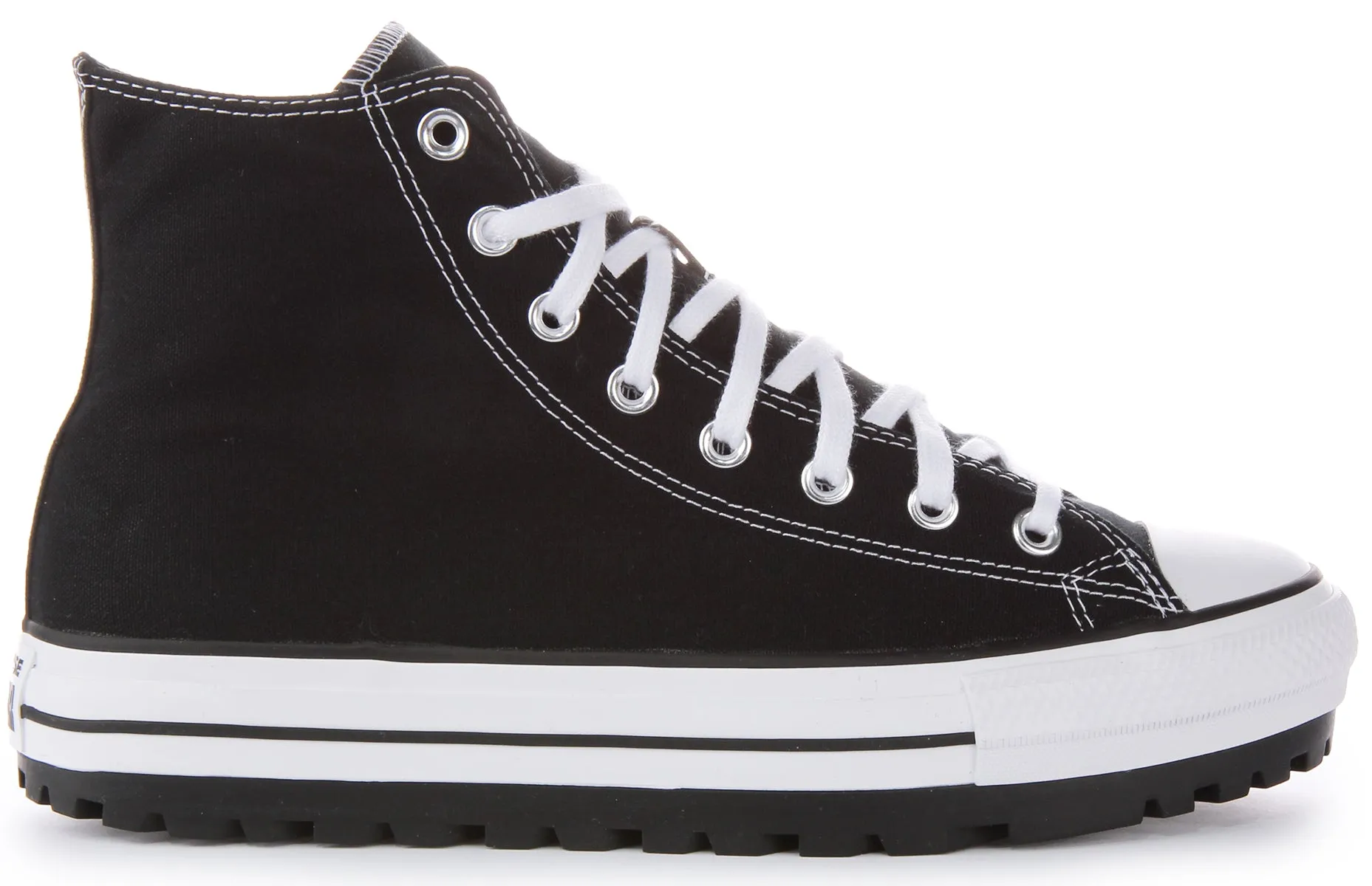 Converse All Star City Trek A06776C Schuhe in Schwarz Weiß Converse