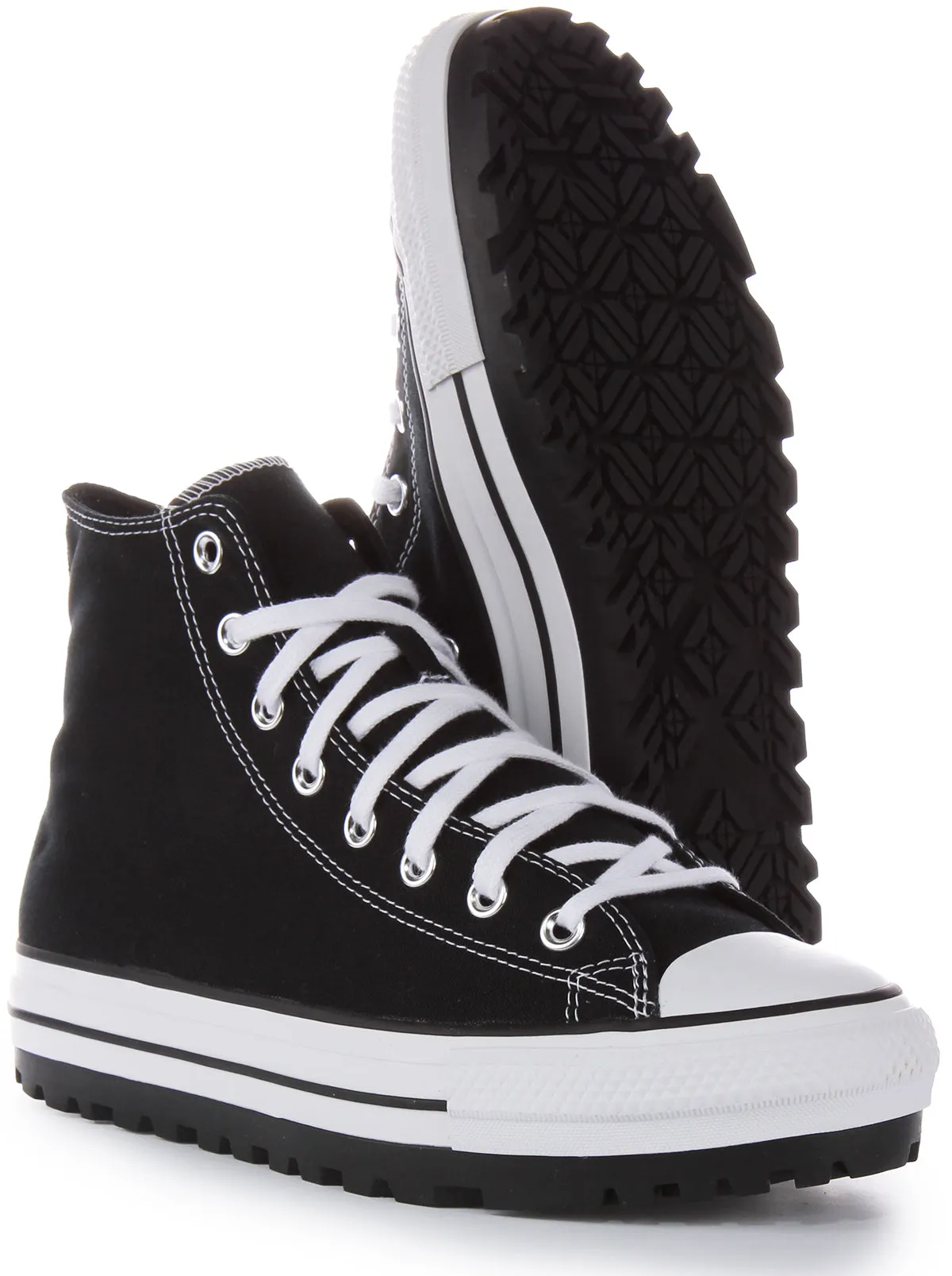 Converse All Star City Trek A06776C Schuhe in Schwarz Weiß Converse